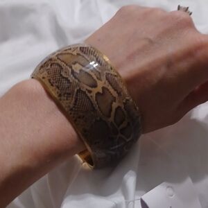 New Reptile Patterned Bracelet